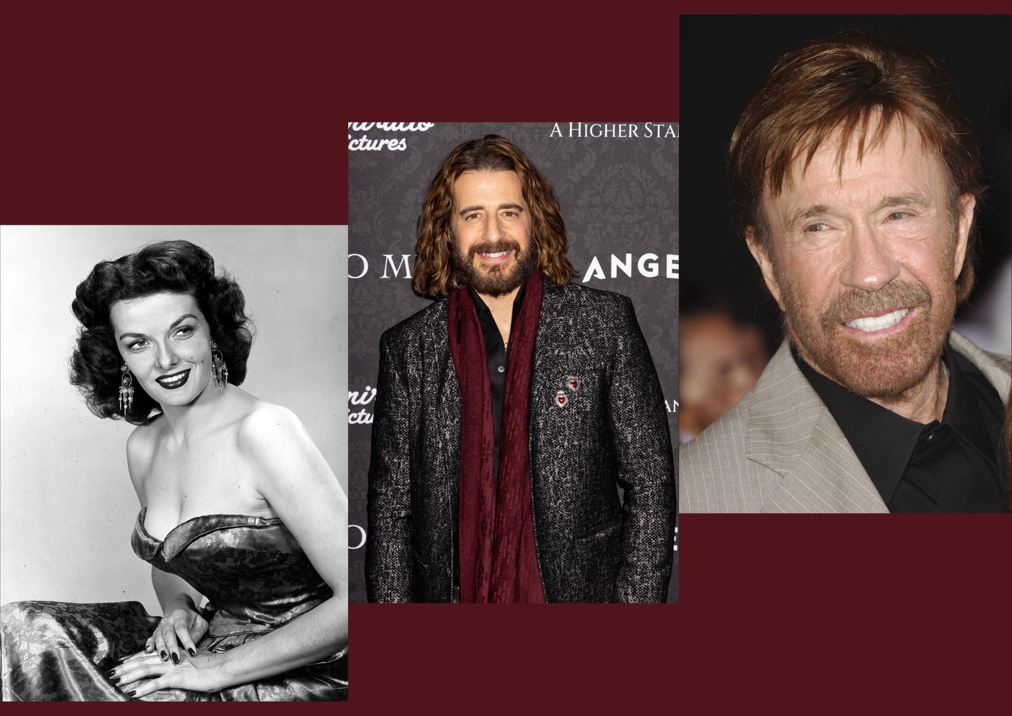 Promis für das Leben – Jane Russel, Jonathan Roumie und Chuck Norris