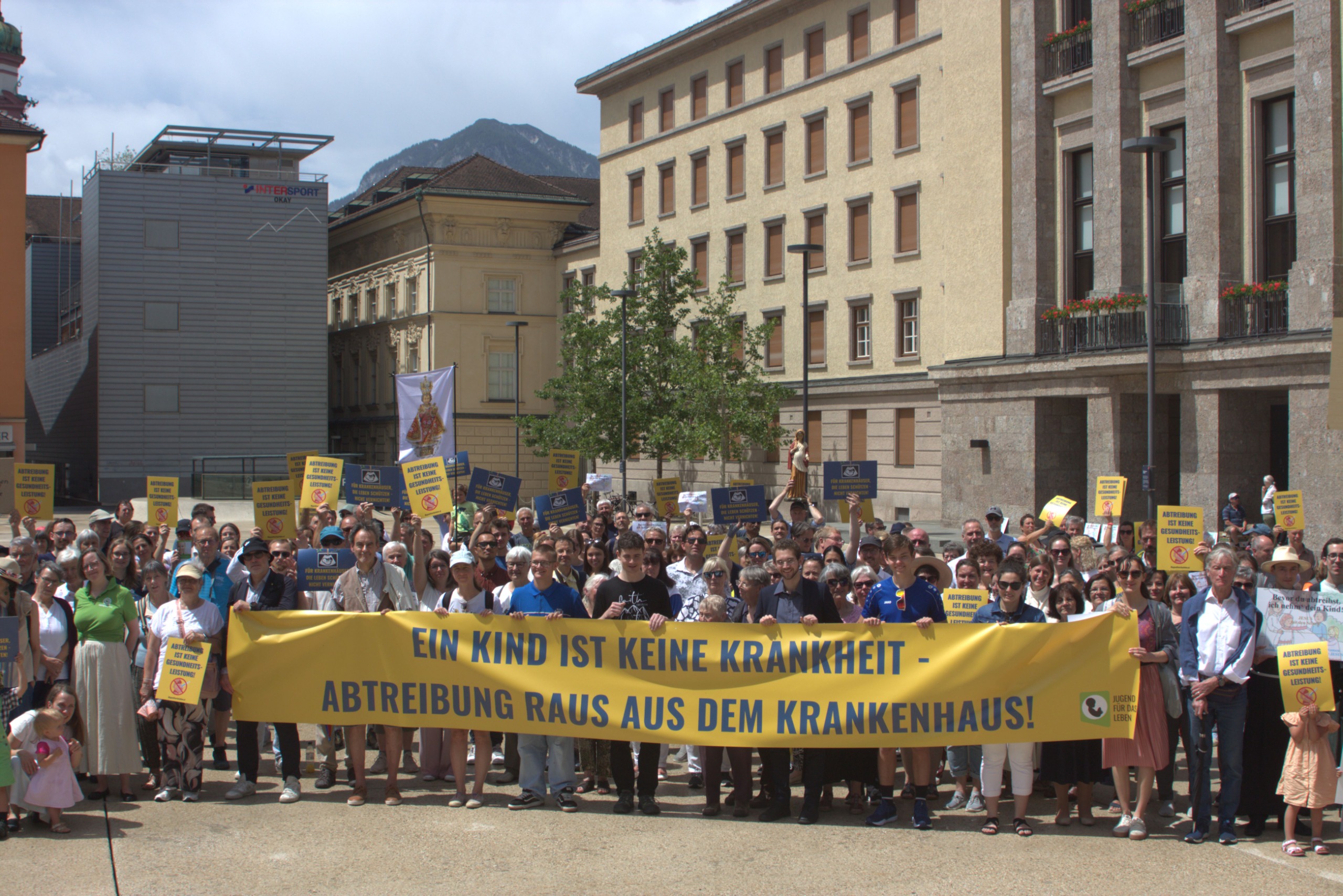Kundgebung Innsbruck