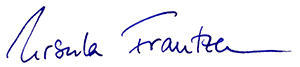 signature ursula frantzen