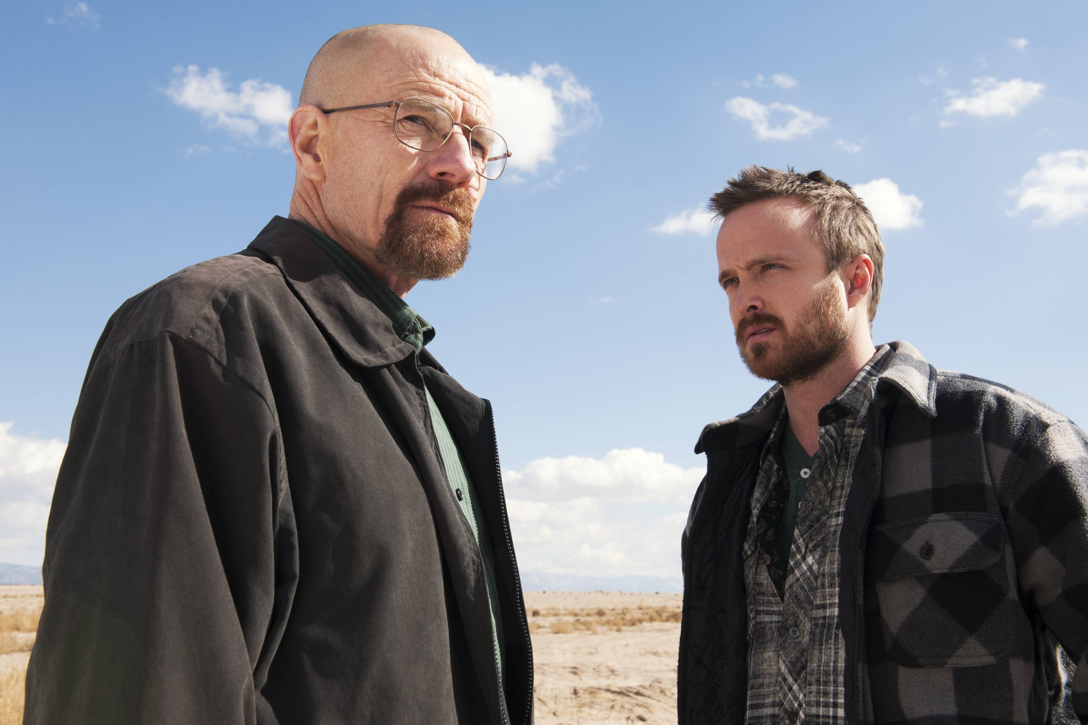 Walter White (Bryan Cranston) und Jesse Pinkman (Aaron Paul) - Breaking Bad