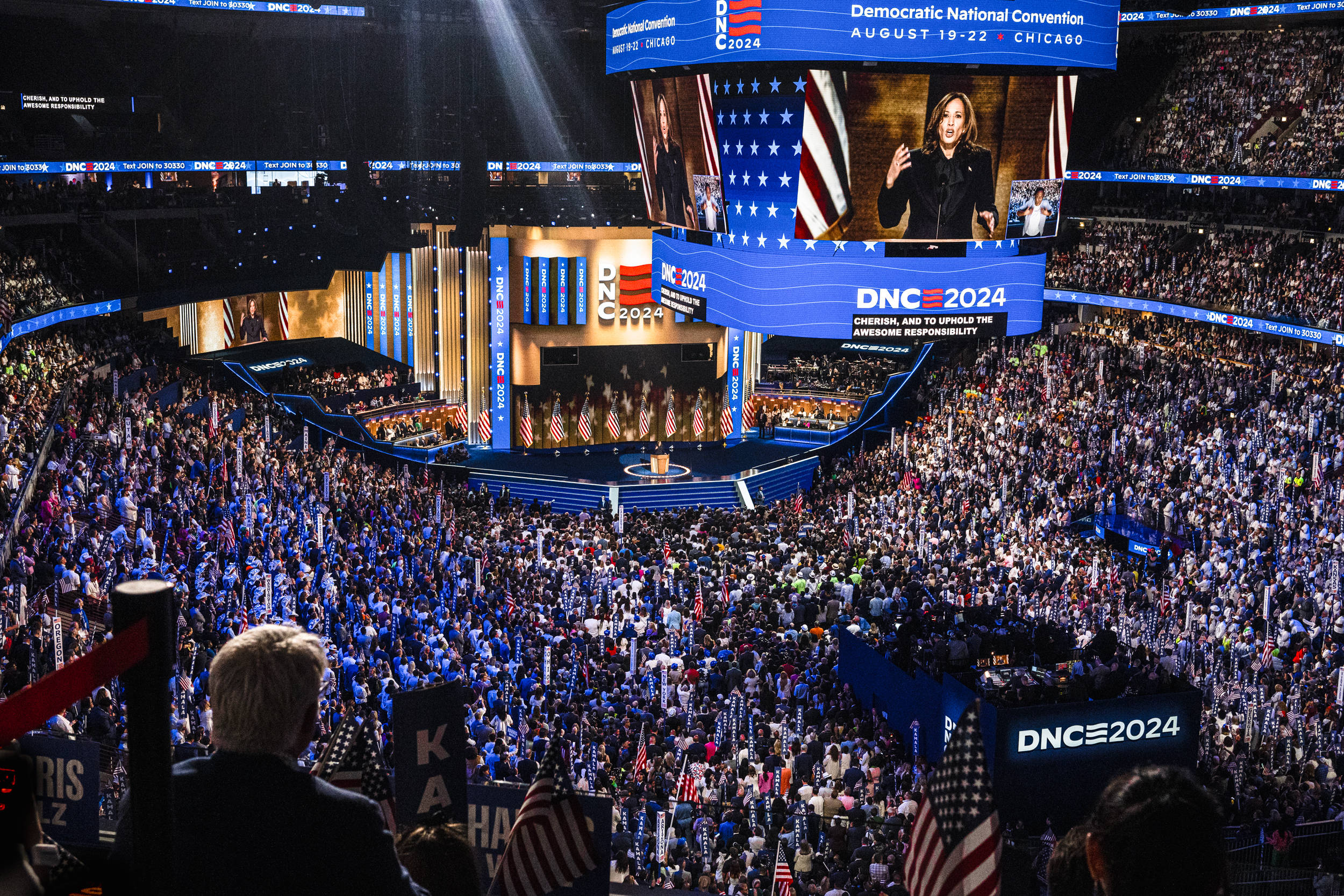Parteitag der Demokraten in den USA