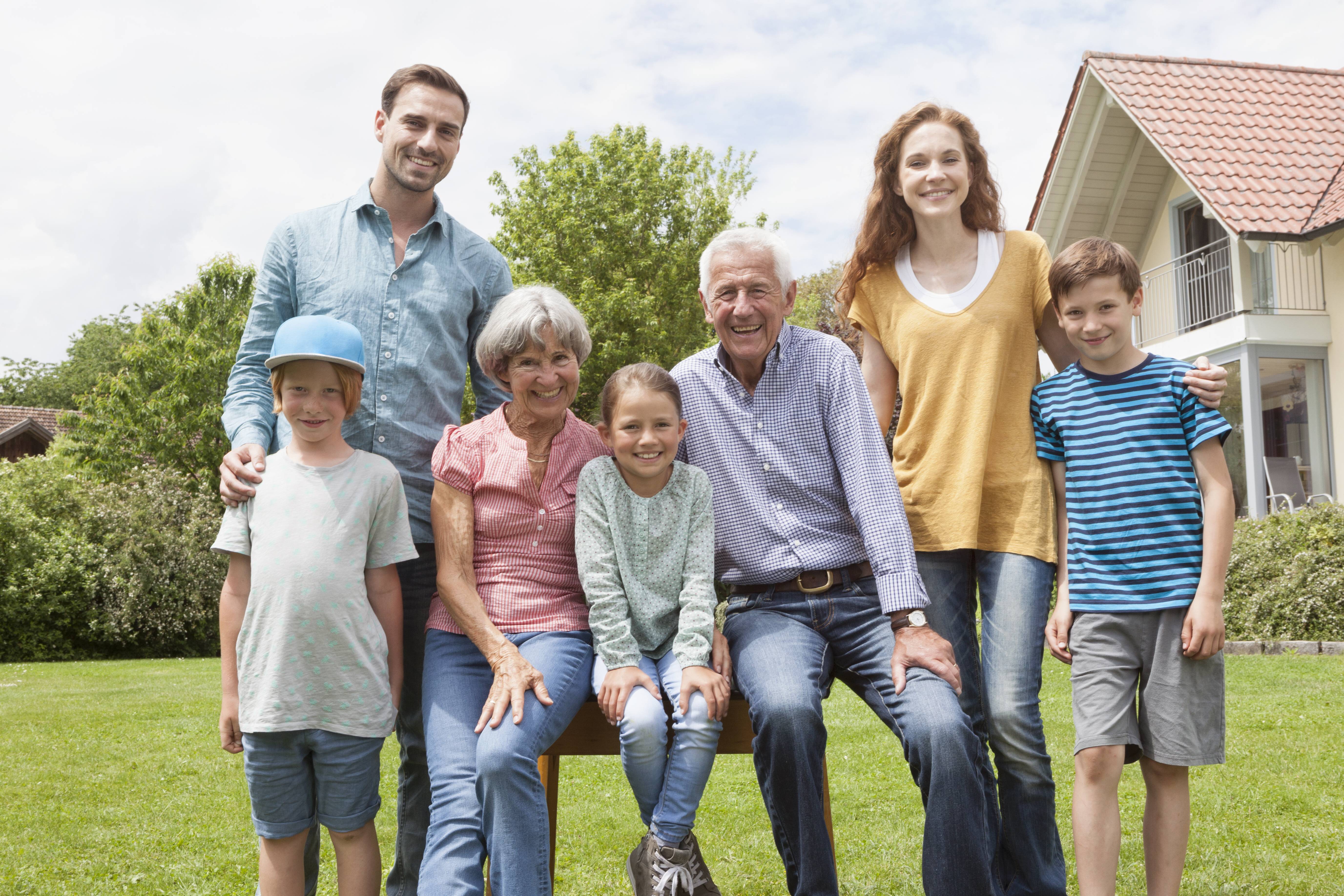 Die Drei-Kind-Familie - ein aussterbendes Modell