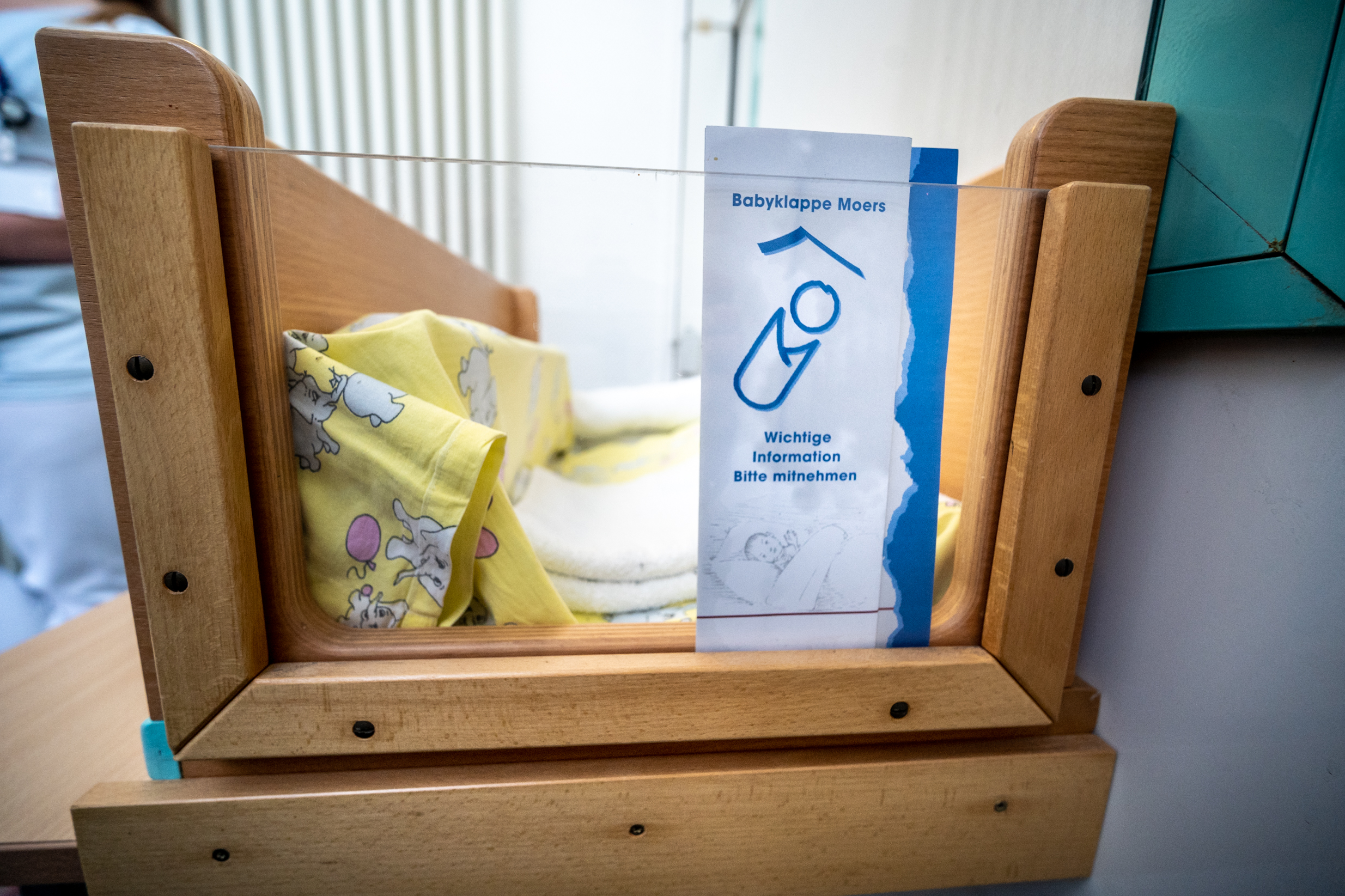 Babyklappe in Moers am St. Josef Krankenhaus