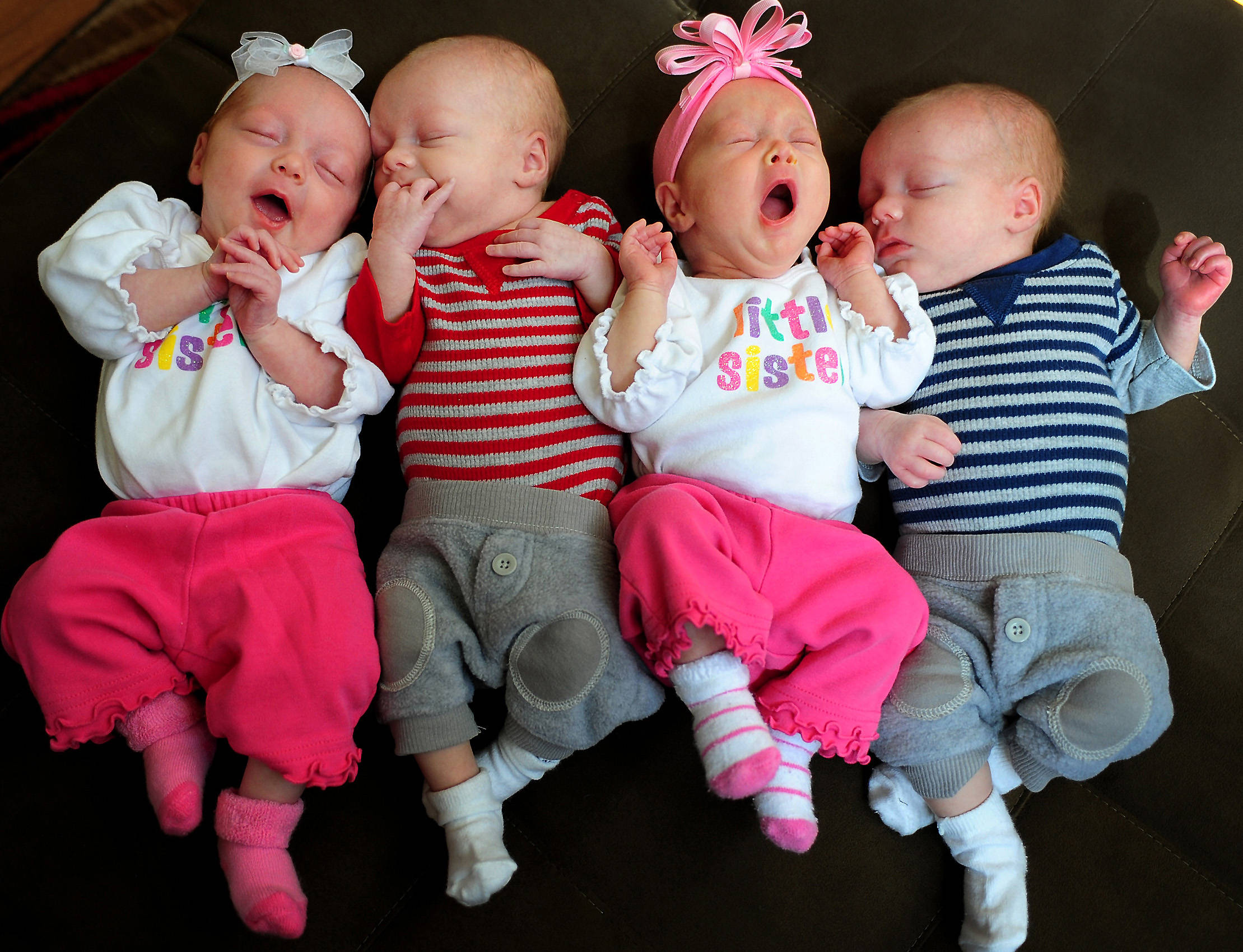 Vierlinge (Symbolbild)