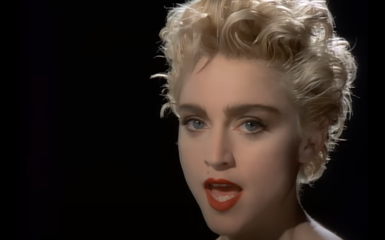 Madonna Musik Song Screenshot YouTube