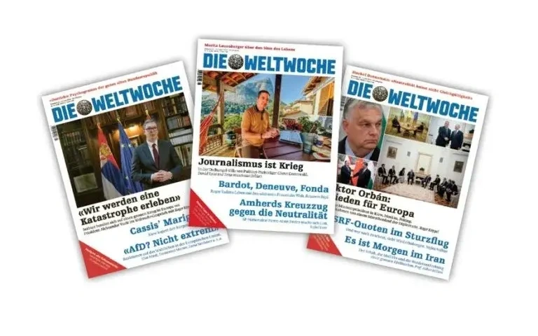 Weltwoche Cover Magazine