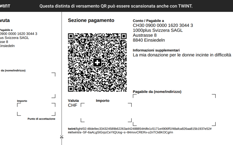 QR-Einzahlungsschein IT neu