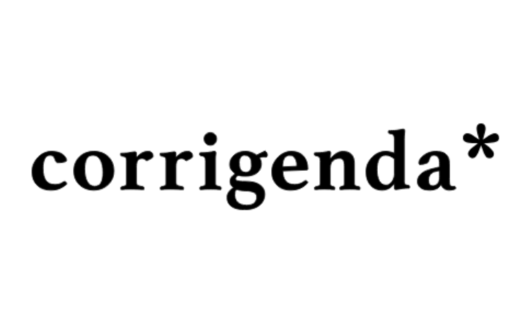 corrigenda Logo canvas