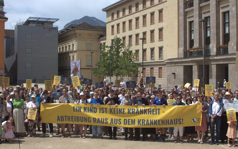 Kundgebung Innsbruck