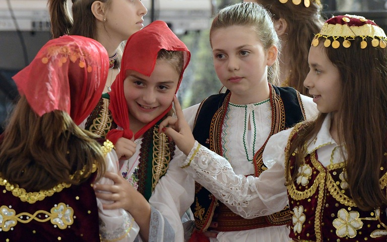 Albanische Mädchen