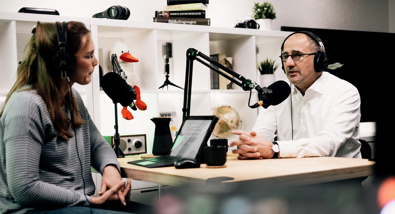 On Air - Kristijan Aufiero und Johanna Walter im Studio