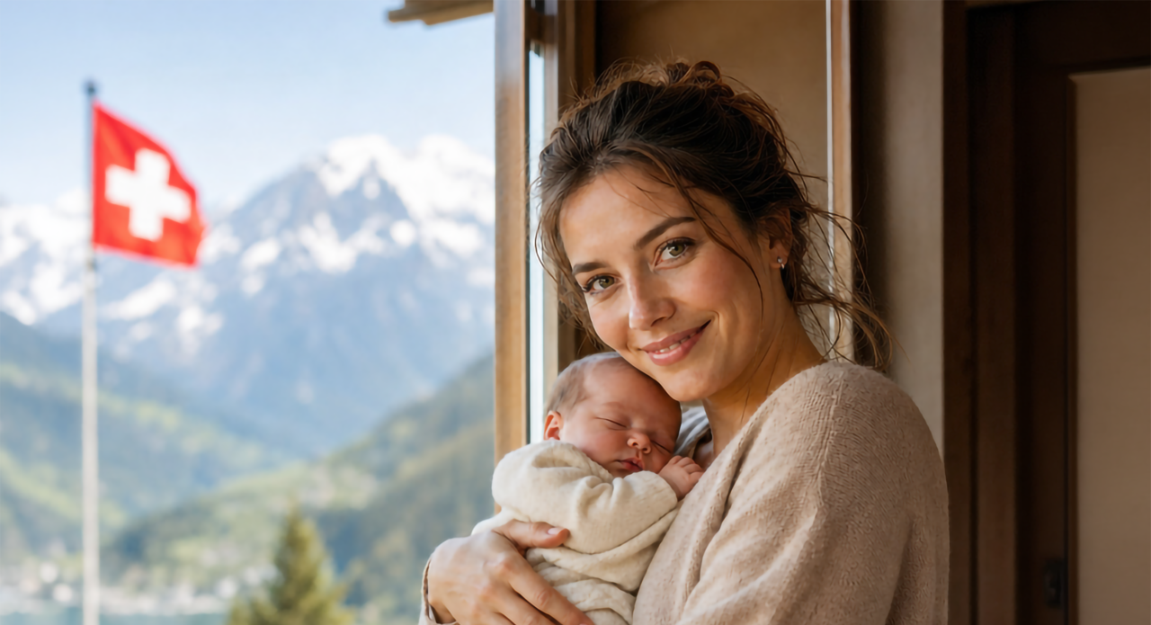 Frau mit Kind_Schweiz2